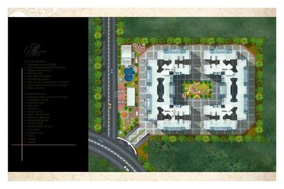 Image of 1680 Sq.ft 2 BHK Apartment / Flat for sale in Shree Anand Royal Court, Thergaon, Pune for Rs. 9300000