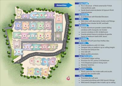 Image of 676 Sq.ft 1 BHK Apartment / Flat for sale in Neelkanth Vishwa, Panvel, Navi Mumbai for Rs. 4900000