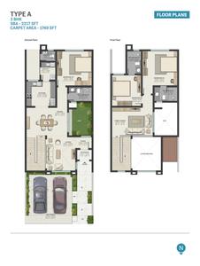 Image of 2292 Sq.ft 3 BHK Villa for sale in Sobha Verdure, Veerakeralam, Coimbatore for Rs. 19900000