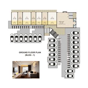 Image of 585 Sq.ft 1 BHK Apartment / Flat for sale in A P Shivdooti Residency, Ambivli, Thane for Rs. 2600000