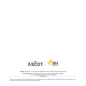 Image of 1018 Sq.ft 2 BHK Apartment / Flat for sale in DRA Ascot, Adambakkam, Chennai for Rs. 16000000