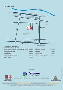 Image of 1050 Sq.ft 2 BHK Apartment / Flat for sale in Emperos Sky 2 Cosmos, Pimple Saudagar, Pune for Rs. 6500000