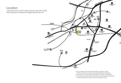Image of 900 Sq.ft 2 BHK Apartment / Flat for sale in Spenta Altavista Phase 2, Chembur, Mumbai for Rs. 18000000