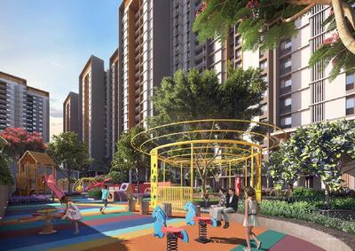 Image of 1015 Sq.ft 2 BHK Apartment / Flat for sale in Gini Vivante, Kiwale, Pune for Rs. 6700000