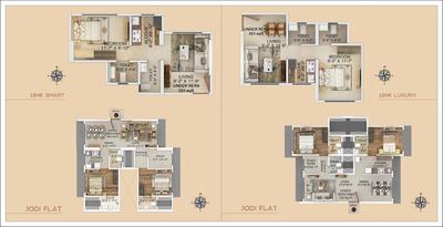 Image of 550 Sq.ft 1 BHK Apartment / Flat for sale in Lashkaria Pearl, Andheri West, Mumbai for Rs. 11000000