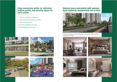 Image of 409 Sq.ft 1 BHK Apartment / Flat for sale in Runwal My City Phase II Cluster 05 Part II, Dombivli East, Thane for Rs. 4000000