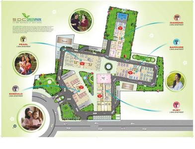 Image of 2490 Sq.ft 4 BHK Apartment / Flat for sale in SDC Green Park, Janata Colony, Jaipur for Rs. 19000000