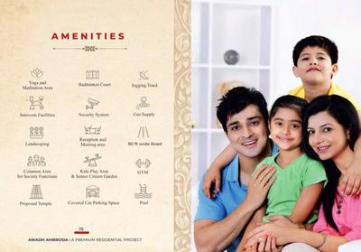Image of 1150 Sq.ft 2 BHK Apartment / Flat for sale in Awadh Ambrosia, Harhua, Varanasi for Rs. 4485000