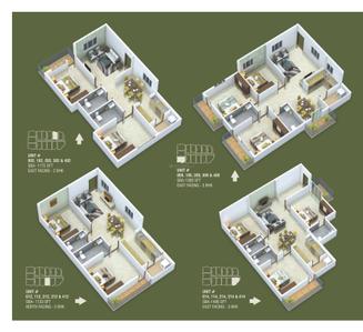 Image of 1120 Sq.ft 2 BHK Apartment / Flat for sale in SLV Enclave, K R Puram, Bengaluru for Rs. 8400000