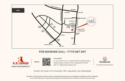 Image of 950 Sq.ft 2 BHK Apartment / Flat for sale in RR Akshay Vrindavan, Charholi Budruk, Pune for Rs. 6500000