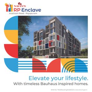 Image of 2060 Sq.ft 4 BHK Apartment / Flat for sale in Navins RP Enclave, Royapuram, Chennai for Rs. 30000000