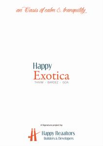 Image of 1250 Sq.ft 2 BHK Apartment / Flat for sale in Happy Exotica, Tivim, Goa for Rs. 8500000