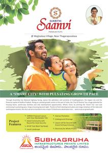 Image of 200 Sq.ft Residential Plot / Land for sale in Subhagruha Sukrithi Saanvi II, Singanabanda, Visakhapatnam for Rs. 2795000