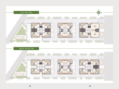 Image of 1926 Sq.ft 3 BHK Apartment / Flat for sale in Revanta Fortune, Koba, Gandhinagar for Rs. 7800000