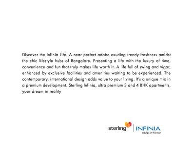 Sterling Infinia Brochure 7