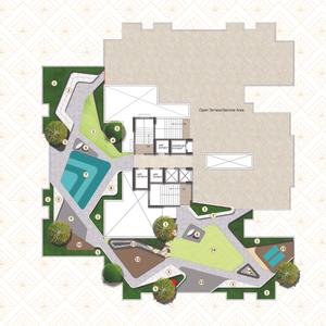 Image of 1893 Sq.ft 3 BHK Apartment / Flat for sale in Lifestyle Galaxia, Chandrasekharpur, Bhubaneswar for Rs. 18900000