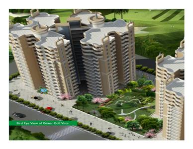 Image of 1500 Sq.ft 3 BHK Apartment / Flat for sale in Keltech Golf Vista, Crossings Republik, Ghaziabad for Rs. 12000000