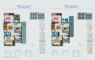Image of 1116 Sq.ft 3 BHK Apartment / Flat for sale in Vaishnavi Serene, Yelahanka, Bengaluru for Rs. 14000000