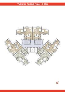 Image of 650 Sq.ft 1 BHK Apartment / Flat for sale in Lodha Majiwada, Thane West, Thane for Rs. 7800000