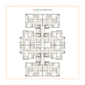 Image of 1101 Sq.ft 3 BHK Apartment / Flat for sale in Sushma Joynest ZRK 1, Gazipur, Zirakpur for Rs. 6800000