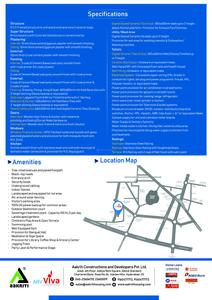 Image of 1665 Sq.ft 3 BHK Apartment / Flat for sale in Aakriti Lifestyle Villas, Tellapur, Sangareddy for Rs. 11000000