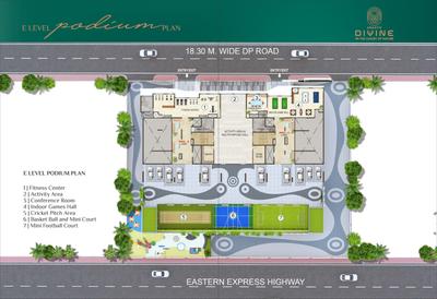 Image of 1540 Sq.ft 3 BHK Apartment / Flat for sale in Swastik Divine, Mulund East, Mumbai for Rs. 26500000