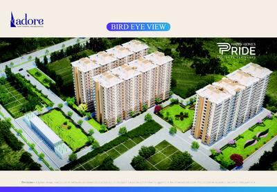 Image of 750 Sq.ft 3 BHK Apartment / Flat for sale in Adore Happy Homes Pride, Sector 75, Faridabad for Rs. 6500000