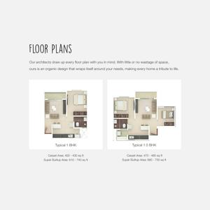 Image of 1147 Sq.ft 2 BHK Apartment / Flat for sale in Rohan Upavan, Kyalasanahalli, Bengaluru for Rs. 14000000