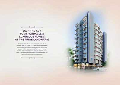 Image of 437 Sq.ft 1 BHK Apartment / Flat for sale in Rishabraj Agnel, Borivali West, Mumbai for Rs. 11000000