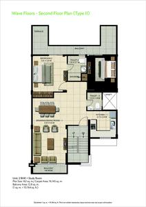 Image of 1850 Sq.ft 3.5 BHK Builder Floor for sale in Wave Floors, Wave City, Ghaziabad for Rs. 9350000
