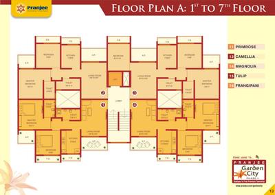 Image of 940 Sq.ft 2 BHK Apartment / Flat for sale in Pranjee Garden City, Badlapur East, Badlapur for Rs. 4500000