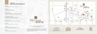 Image of 624 Sq.ft 2 BHK Apartment / Flat for sale in Vega Shyam One15, Vastral, Ahmedabad for Rs. 5400000