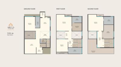 Image of 2302 Sq.ft 5 BHK Villa for sale in S P Arcus Courtyard, Bhayli, Vadodara for Rs. 28000000