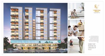Image of 1230 Sq.ft 2 BHK Apartment / Flat for sale in Amrutha Value, Manikonda, Hyderabad for Rs. 10455000
