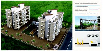 Image of 1000 Sq.ft 2 BHK Apartment / Flat for sale in Bhojwani Samruddhi Park, Pimple Saudagar, Pune for Rs. 9700000