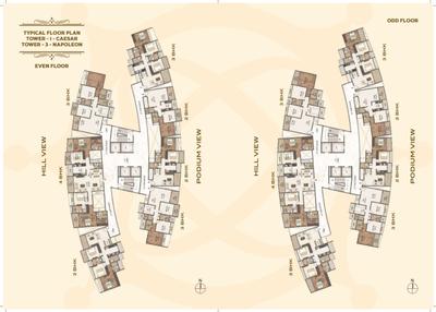 Paradise Sai World Empire Phase 5 Tower 7 De Louis Brochure 11