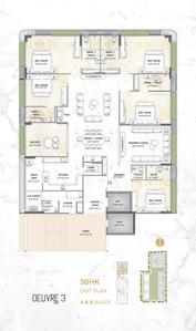 Image of 5800 Sq.ft 5 BHK Apartment / Flat for sale in Madhav Oeuvre 3, Bodakdev, Ahmedabad for Rs. 55100000