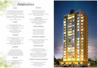Image of 850 Sq.ft 2 BHK Apartment / Flat for sale in Rassaz Greens Tower C D And E, Mira Road East, Mira Bhayandar for Rs. 12000000