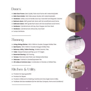 Image of 2349 Sq.ft 3 BHK Apartment / Flat for sale in Greennesto Primus, Chikkanayakanahalli, Choodasandra, Bengaluru for Rs. 22853250