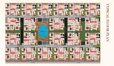 Image of 1570 Sq.ft 3 BHK Apartment / Flat for sale in Udhaya KS Vatika, Electronic City, Bengaluru for Rs. 7855000