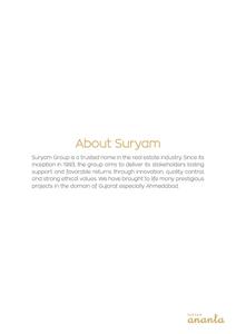 Image of 1141 Sq.ft 3 BHK Apartment / Flat for sale in Suryam Ananta, Vastral, Ahmedabad for Rs. 6800000