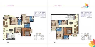 Image of 1759 Sq.ft 4 BHK Apartment / Flat for sale in Arge Urban Bloom, Yeswanthpur, Bengaluru for Rs. 17800000