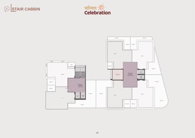 Image of 1980 Sq.ft 3 BHK Apartment / Flat for sale in Param Paarijat Celebration, Kudasan, Gandhinagar for Rs. 7700000