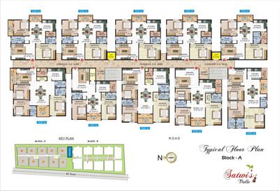 Image of 1000 Sq.ft 2 BHK Apartment / Flat for sale in Satwi Vielle, Kalkere, Bengaluru for Rs. 9500000