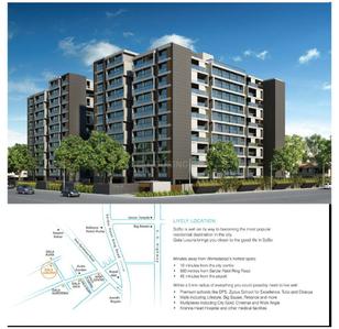 Image of 3800 Sq.ft 4 BHK Apartment / Flat for sale in Gala Luxuria, South Bopal, Ahmedabad for Rs. 30000000
