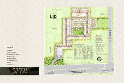 Image of 150 Sq.ft Residential Plot / Land for sale in Green Valley Floors, Sector 35, Sohna for Rs. 13500000