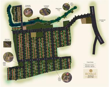 Image of 600 Sq.ft Residential Plot / Land for sale in Shri Swastik Royale Avenue, Bhurkoni, Raipur for Rs. 1170008