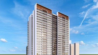Image of 742 Sq.ft 1 BHK Apartment / Flat for sale in DGS Sheetal Uptown, Kandivali East, Mumbai for Rs. 12000000