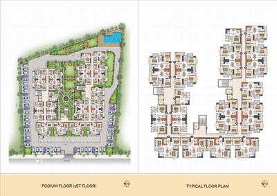 Image of 947 Sq.ft 2 BHK Apartment / Flat for sale in Elite, Bhankrota, Jaipur for Rs. 4500000