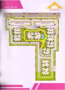 Image of 900 Sq.ft 3 BHK Apartment / Flat for sale in Emerald Anmol, Sector 88, Faridabad for Rs. 6500000